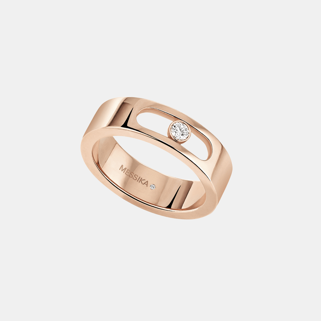 Bague Move Joaillerie Or rose Diamant 0.08ct