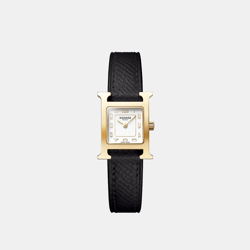 Montre Heure H Mini modèle, 21 mm Quartz Acier  