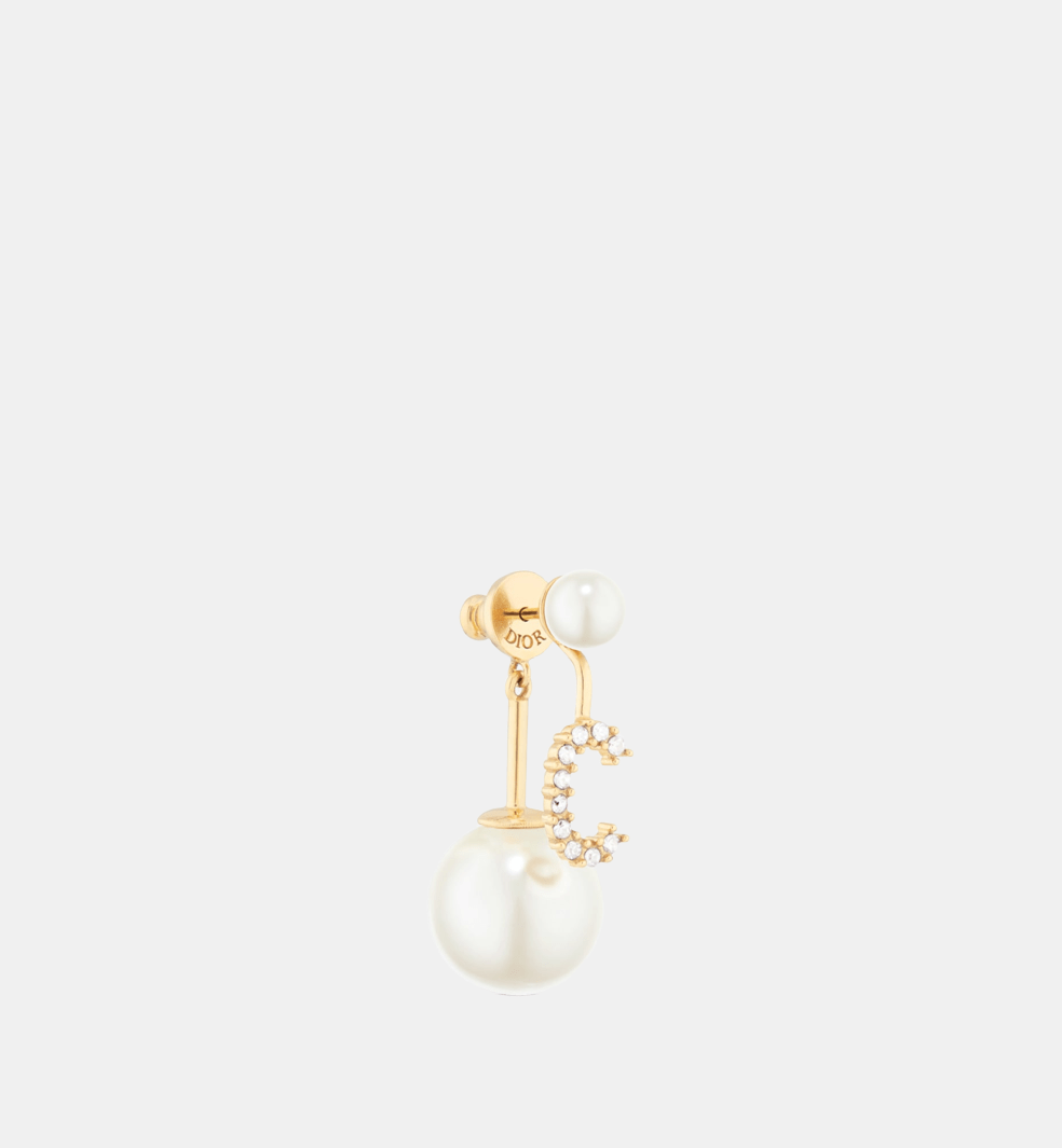 Boucles d'oreilles My ABCDior Tribales Or Cristal 