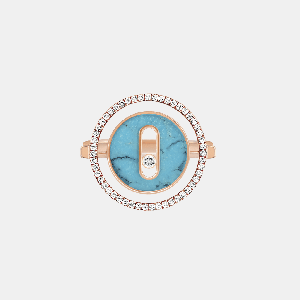 Bague Lucky Move SM Or rose Diamant 0.18ct