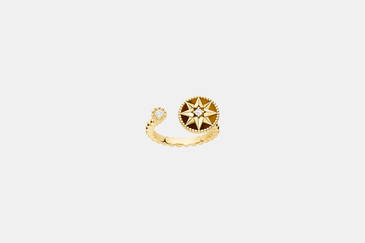 Bague Mimirose Or jaune Diamant 0.10 ct