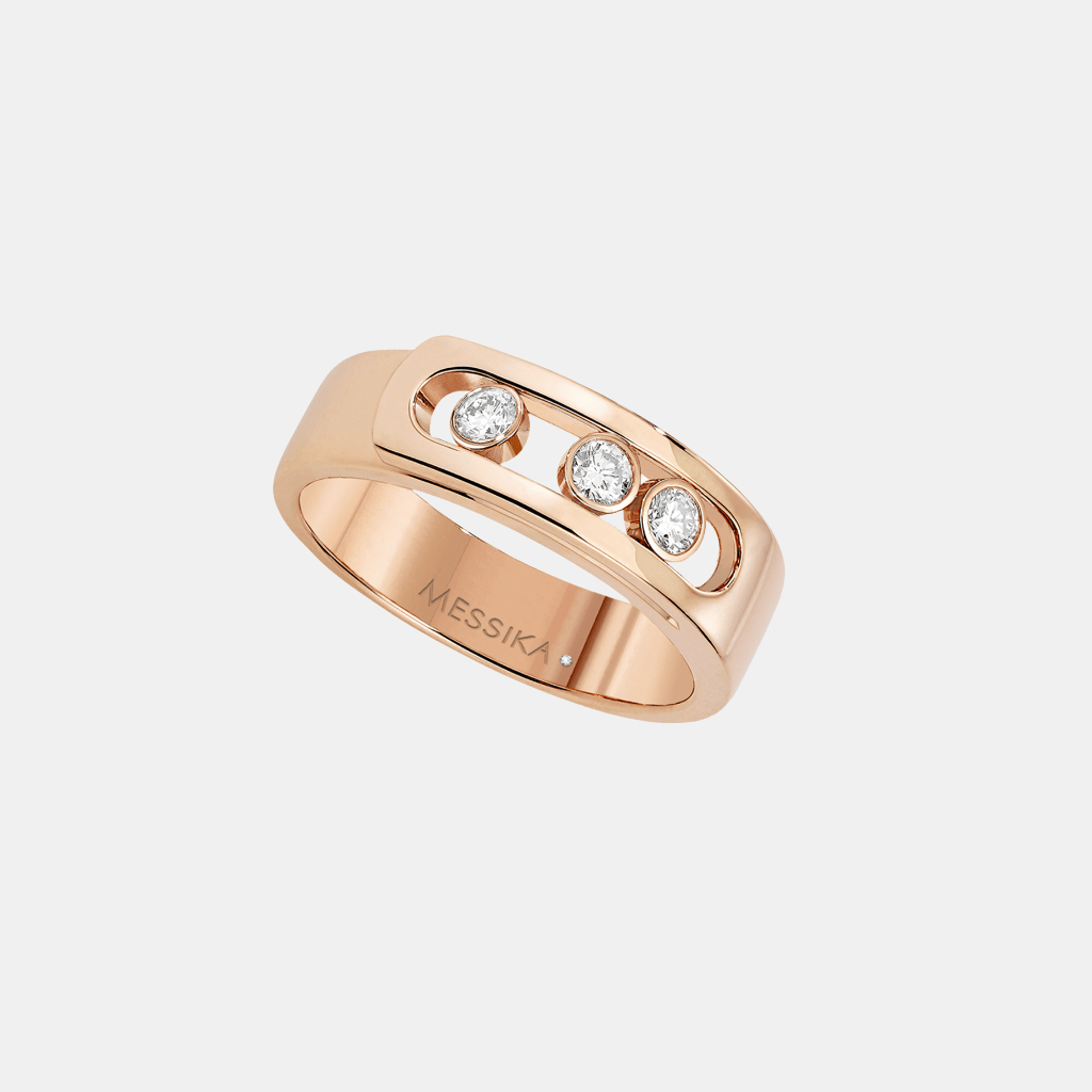 Bague Move Noa Or rose Diamant 0.15ct