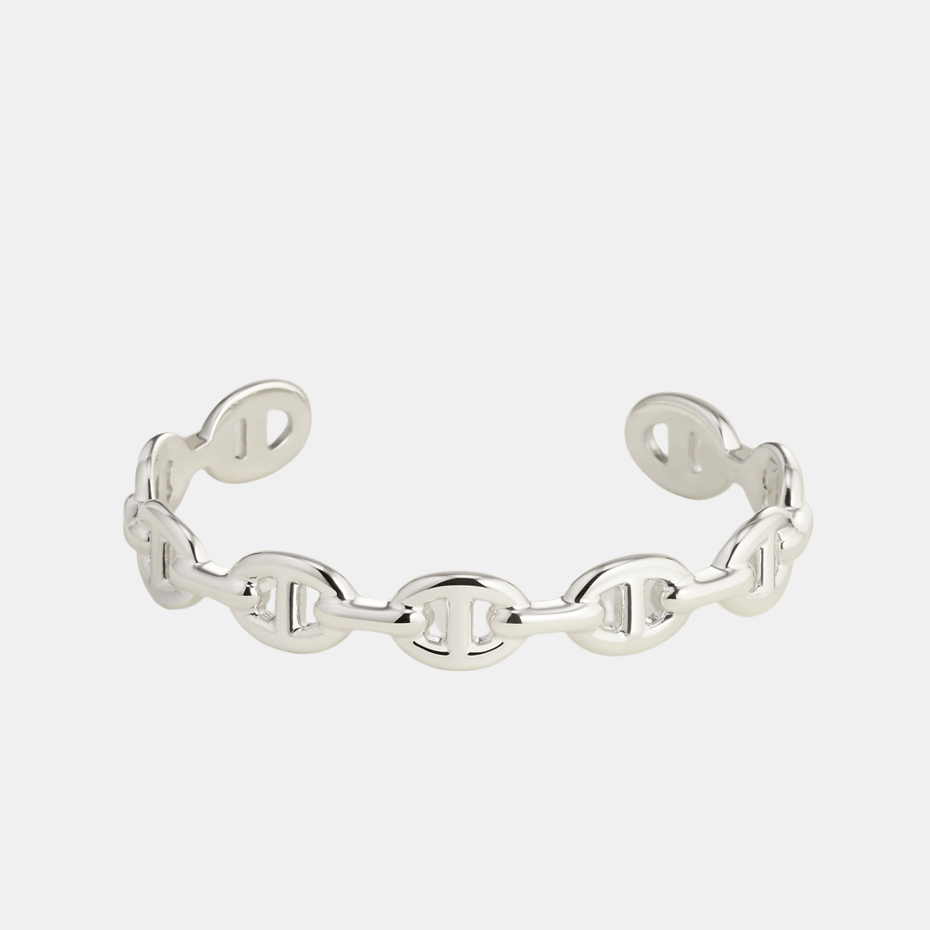 Bracelet Chaîne d'Ancre Moyen modèle Argent