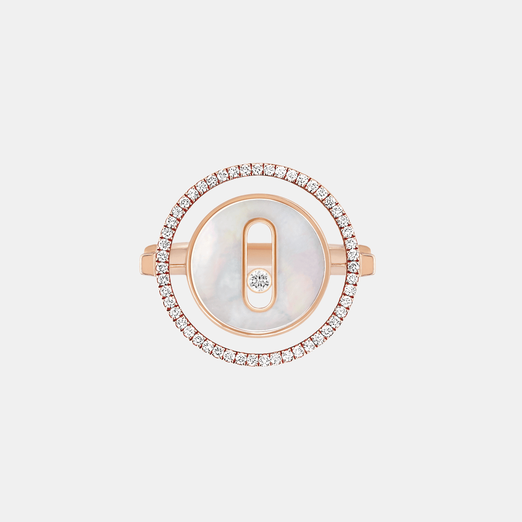 Bague Lucky Move SM Or rose Diamant 0.18ct