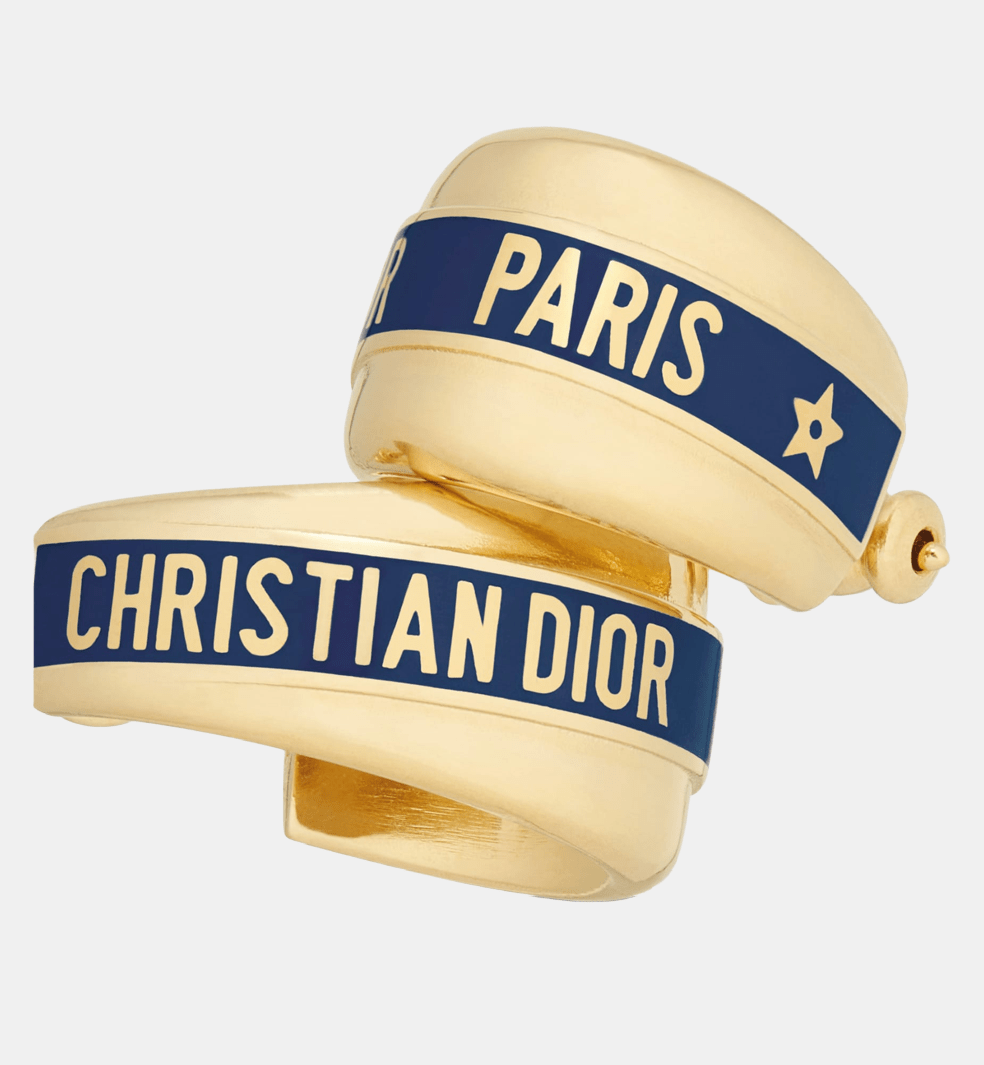 Boucles d'oreilles Dior Code Or  