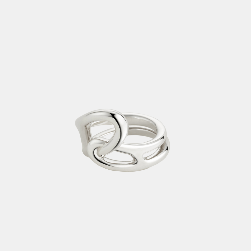 Bague Chaîne d'Ancre Argent