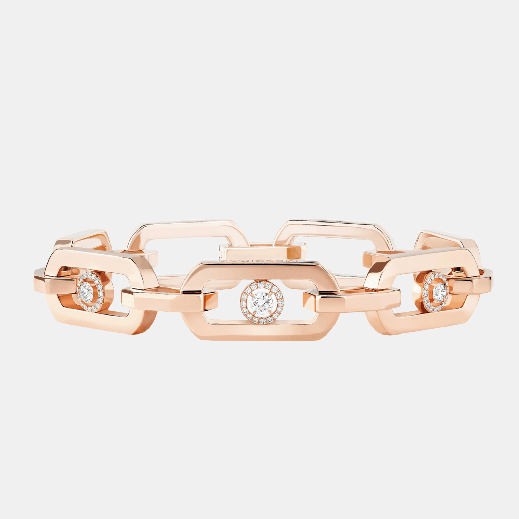 Bracelet So Move XL Or rose Diamant 0.39ct