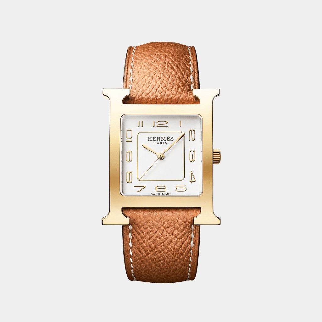 Montre Heure H Grand modèle, 34 mm Quartz Acier  
