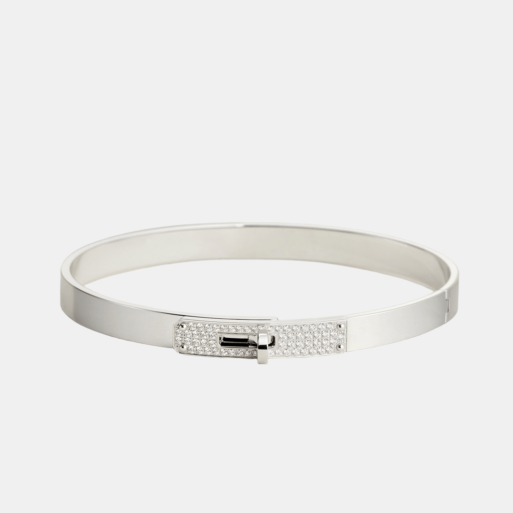Bracelet Kelly Petit modèle Or blanc Diamant 0.36 ct