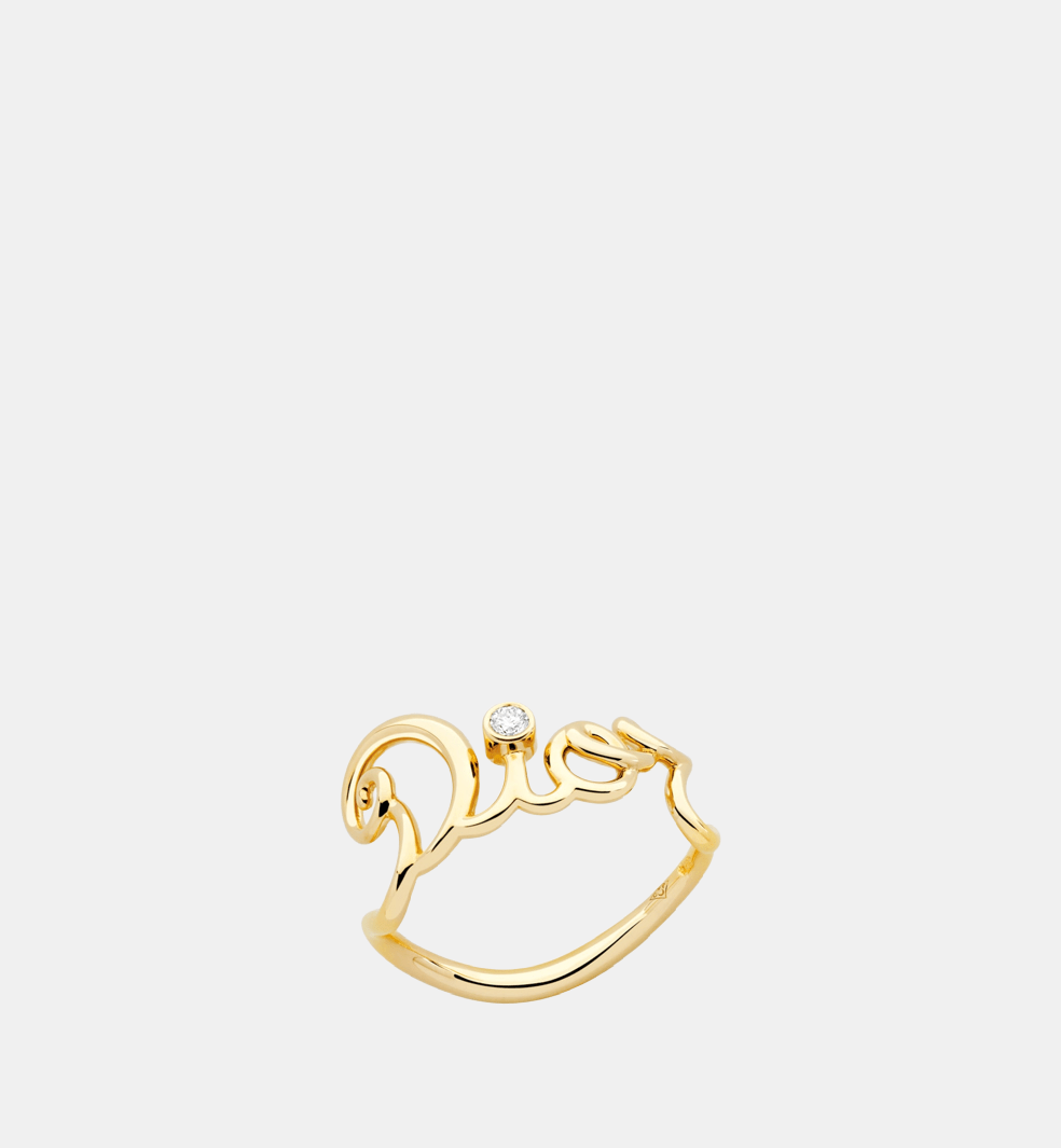 Bague Dioramour Or jaune Diamant 0.10 ct