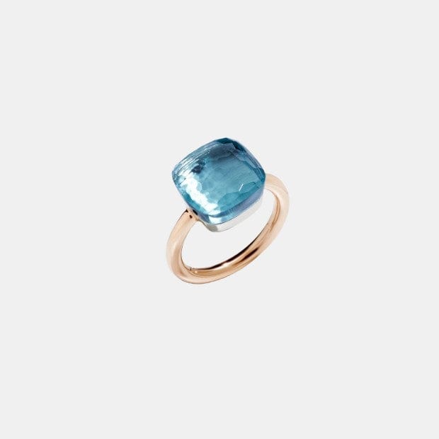 Bague Nudo Or rose Topaze