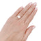 Bague 54 Bague solitaire en platine 950 et or 750 sertie d’un diamant 58 Facettes 32709