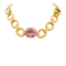 Collier Collier ras de cou, or jaune et béryls. 58 Facettes 34708