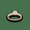 Bague 53-54 Solitaire - Bague en or jaune 18k et diamants 1,00 ct 58 Facettes FB11203-FB11065