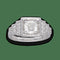Bague 52 Solitaire style Art déco - Bague en or gris 18K et diamants, taille 52 58 Facettes FB09264-FB09217