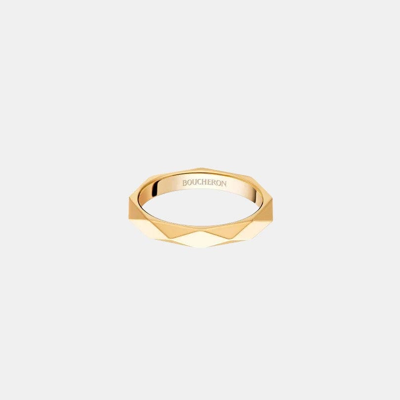 Bague Facette Or jaune  