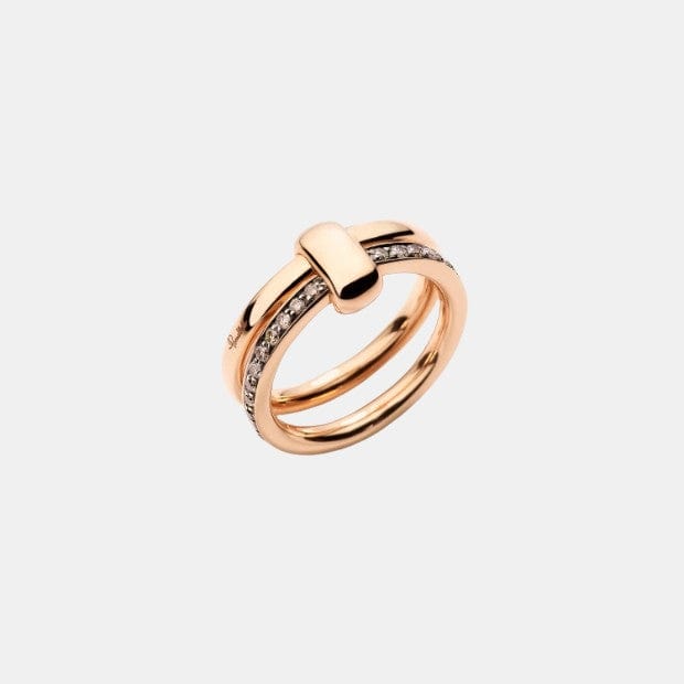 Bague Pomellato Together Or rose Diamant