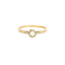 Bague 55 Bague solitaire diamant or jaune et blanc 58 Facettes