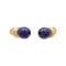 Bracelet Bracelet jonc Ilias Lalaounis, collection "Neolithic", en or jaune martelé et sodalite. 58 Facettes 34906