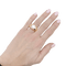 Bague 51 Bague jonc en or jaune et or blanc 750 avec diamant 2,02 ct 58 Facettes 34373