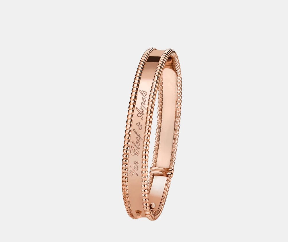Bracelet Perlée Or rose  
