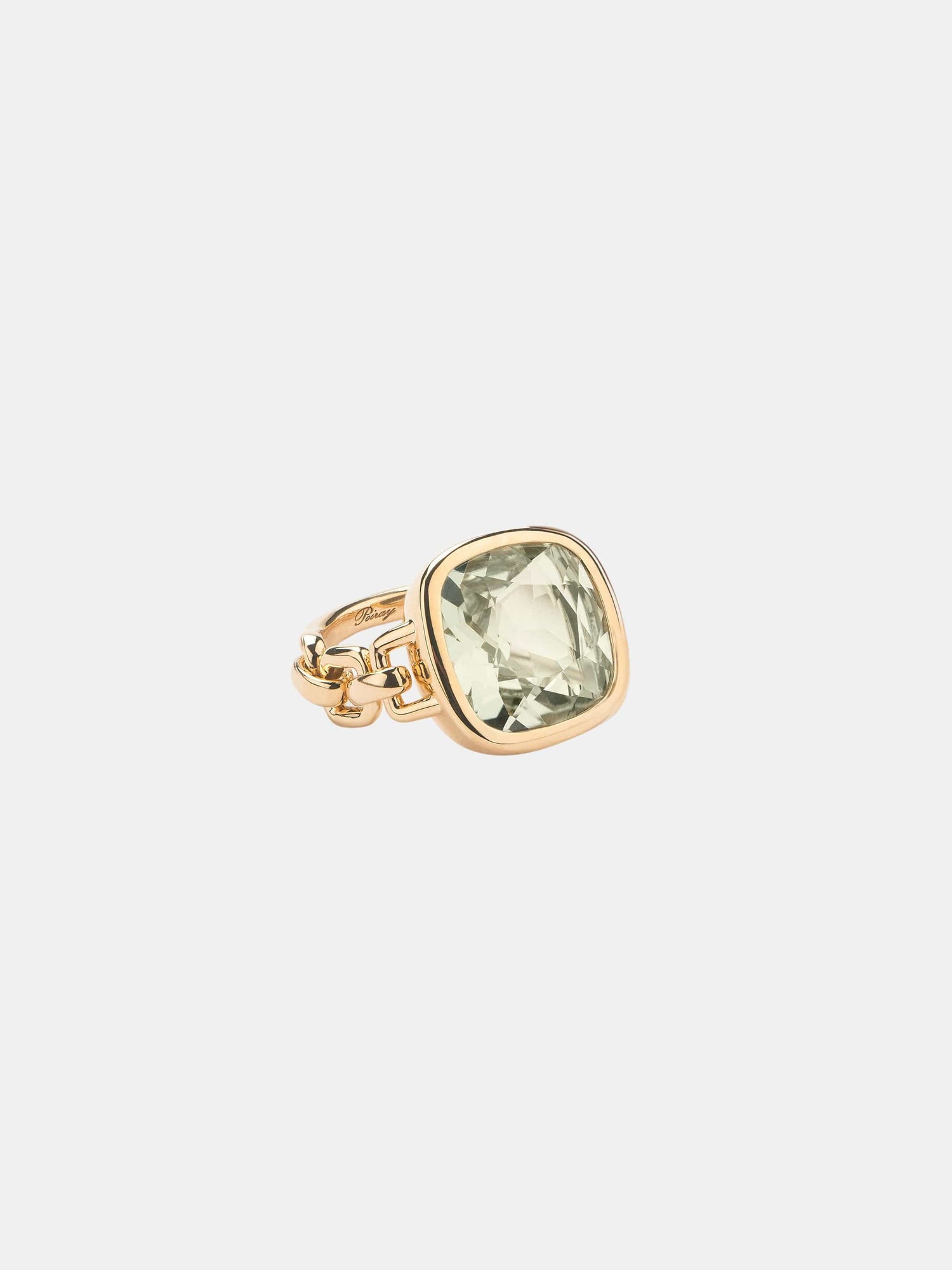 Bague Indrani Or jaune Prasiolite 8.7ct