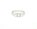 Bague Bague trilogie - 0,75 ct diamant en or blanc 18 carats 58 Facettes 12768