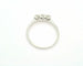 Bague Bague trilogie en or blanc 18 carats et diamants 0,41 ct 58 Facettes 10556