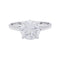 Bague 54 Bague solitaire en platine 950 et or 750 sertie d’un diamant 58 Facettes 32709