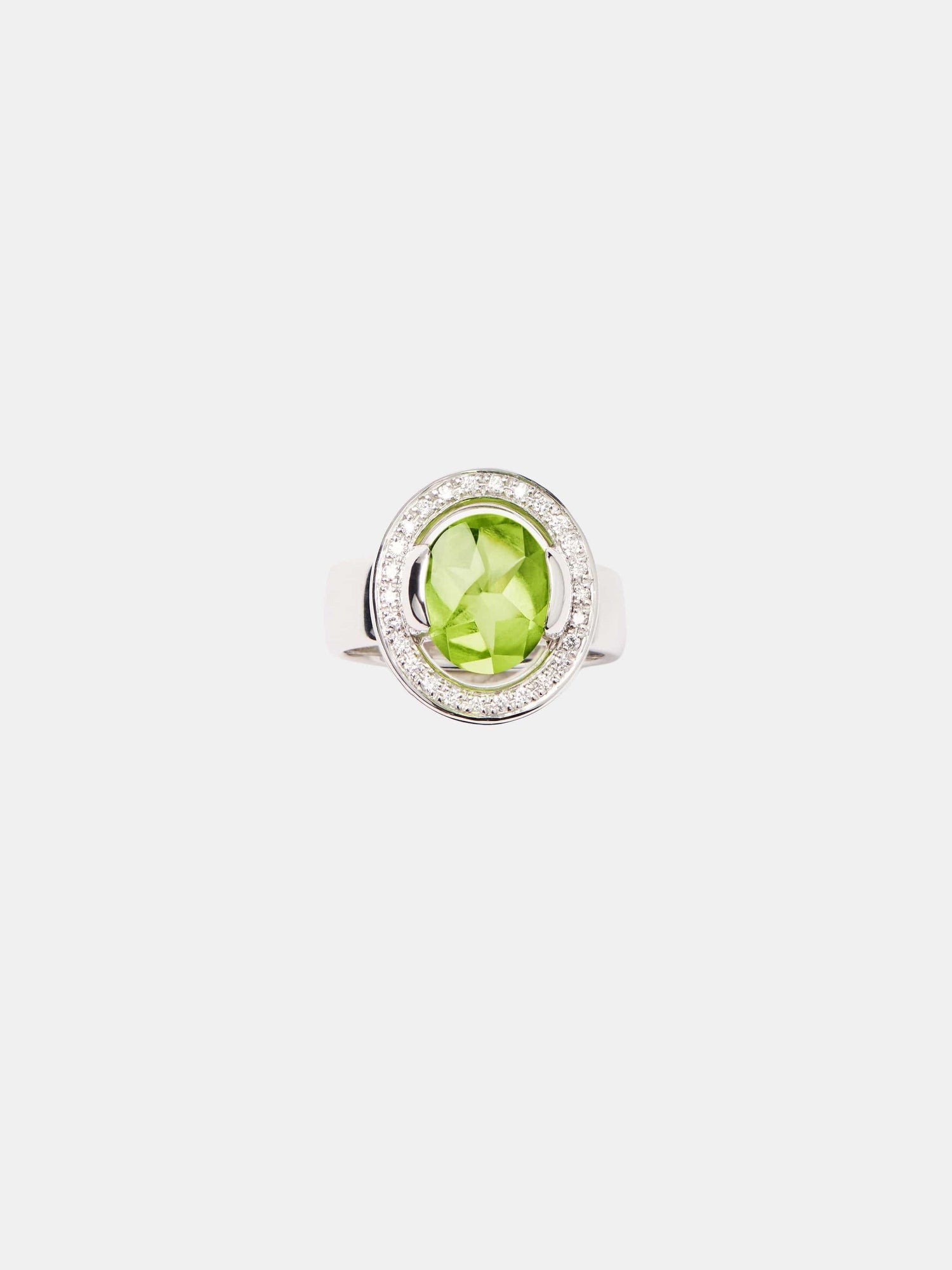 Bague Ma Préférence Or blanc Péridot 2ct
