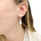 Boucles d'oreilles Boucles d’oreilles pendantes perles et diamants en platine et or blanc 58 Facettes 33846