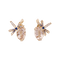 Boucles d'oreilles Dior Gourmande - Boucles d’oreilles en or rose, diamants et saphirs 58 Facettes 34436