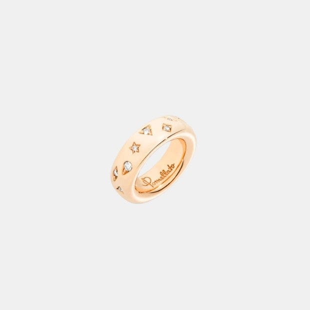 Bague Iconica Or rose Diamant 0.5ct