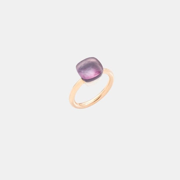Bague Nudo Or Améthyste 8ct