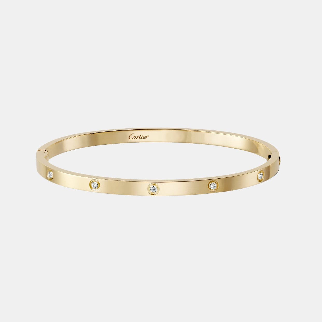 Bracelet LOVE Petit Modèle Or Jaune 10 Diamants