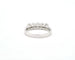 Bague Bague rivière en or blanc 18 carats et diamants 0,93 ct 58 Facettes 8791