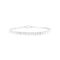 Bracelet Bracelet ligne en or blanc 750 et diamants taille baguette 58 Facettes 34841