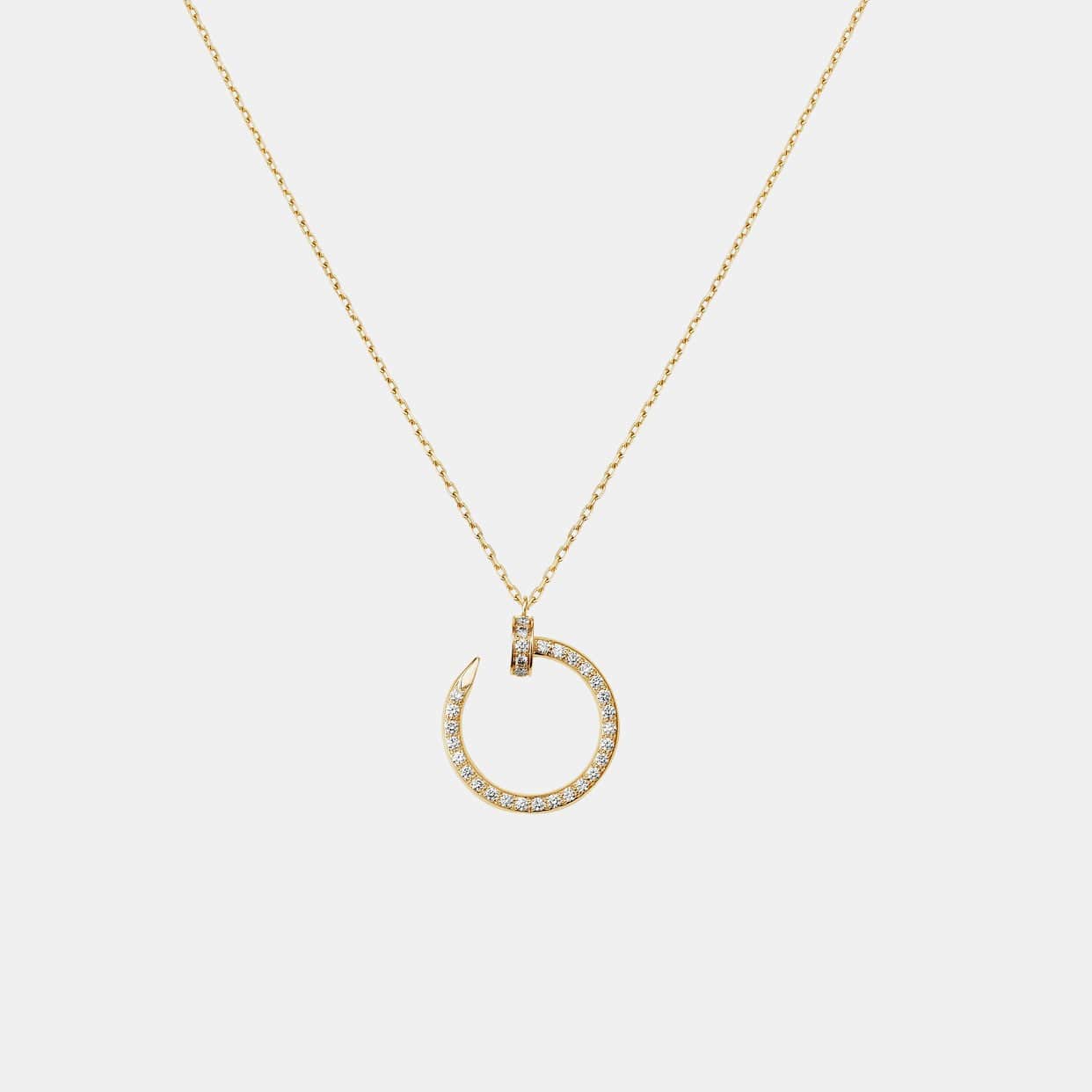 Collier Juste un Clou Or jaune Diamant