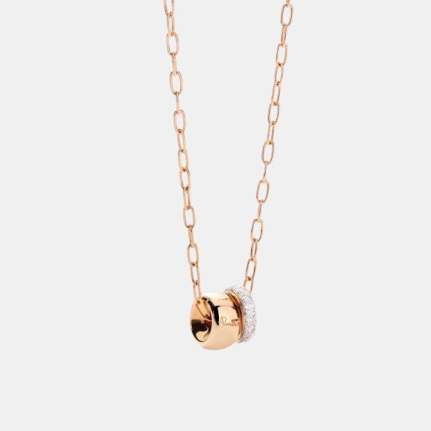 Pendentif Iconica Or rose Diamant 0.3ct