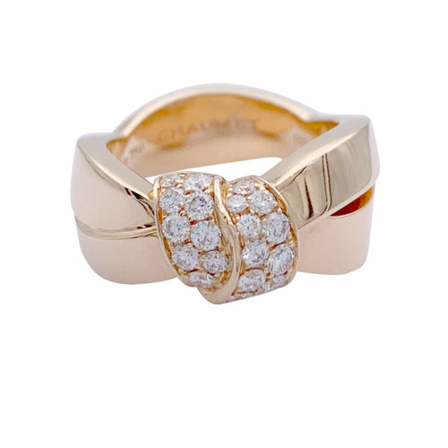 Bague 49 Chaumet Liens Séduction - Bague en or rose et diamants 58 Facettes 32253
