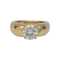 Bague 52 Bague jonc en or jaune 18 carats et diamant 58 Facettes 32198