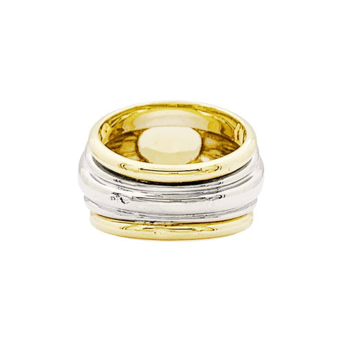 Bague 49 Boucheron Roxane - Bague en or jaune et blanc 18 carats, citrine 58 Facettes 35236