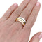 Bague 54 Dinh Van - Bague trois anneaux en or blanc, jaune et rose 58 Facettes 35259