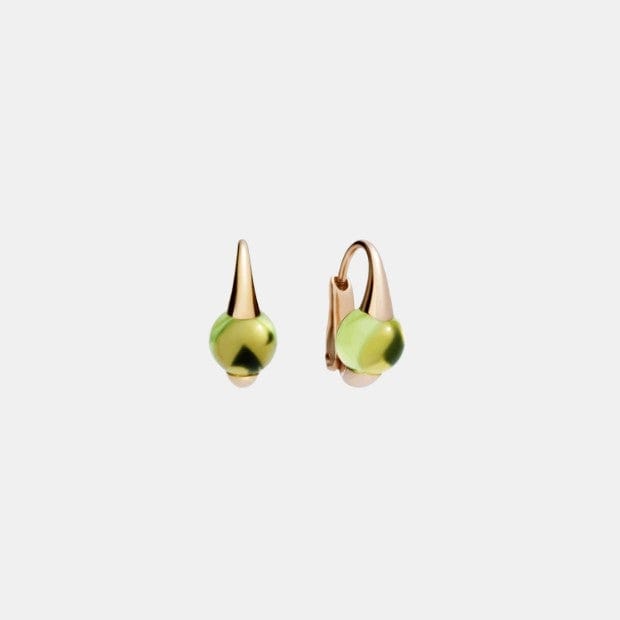 Boucles d'oreilles M'Ama Non M'Ama Or rose Péridot 3.2ct