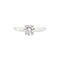 Bague 49 Cartier 1895 - Bague solitaire en platine et diamant 58 Facettes 35364