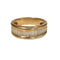 Solde (2/2) Poiray - Demi alliance Diamants baguettes 58 Facettes