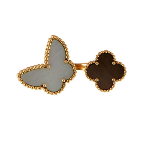 Bague 50 VAN CLEEF & ARPELS - Bague Lucky Alhambra Nacre 58 Facettes