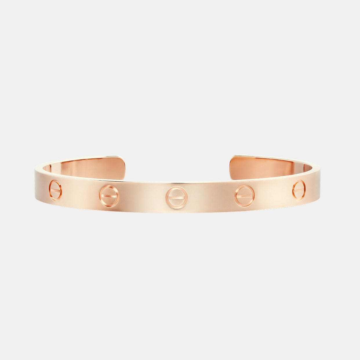 Bracelet LOVE Or Rose Largeur 6,2 mm