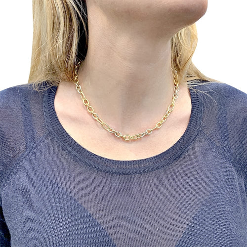 Collier Pomellato - Collier vintage en trois ors 750/000 58 Facettes 33959