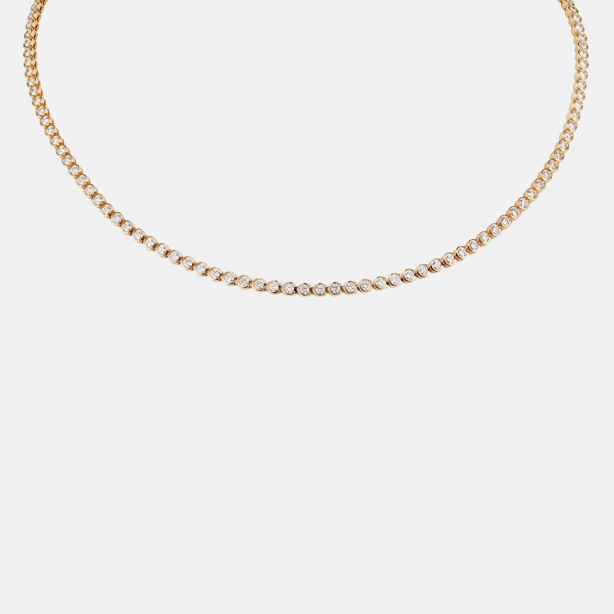 Collier C de Cartier Or rose Diamant